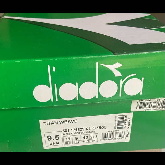 diadora titan weave retro running shoes - Picture 4 of 7